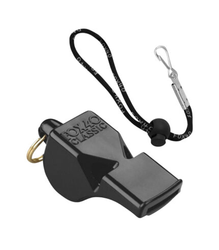 Silbato Fox40 Pearl c/cordón Negro